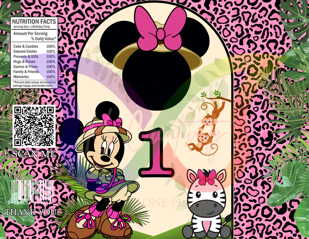 Safari Minnie Chip Wrap