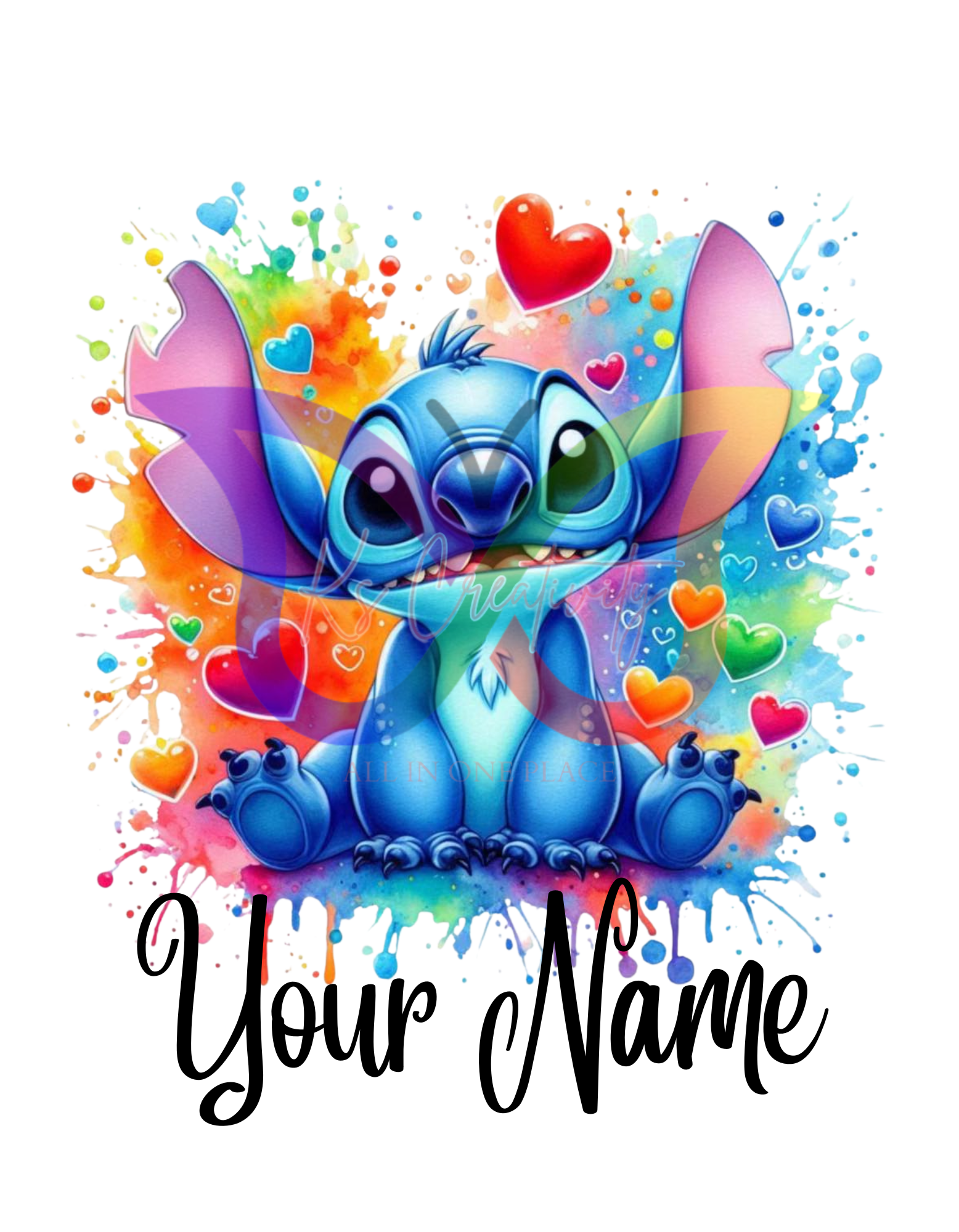 DTF Transfer Custom Stitch