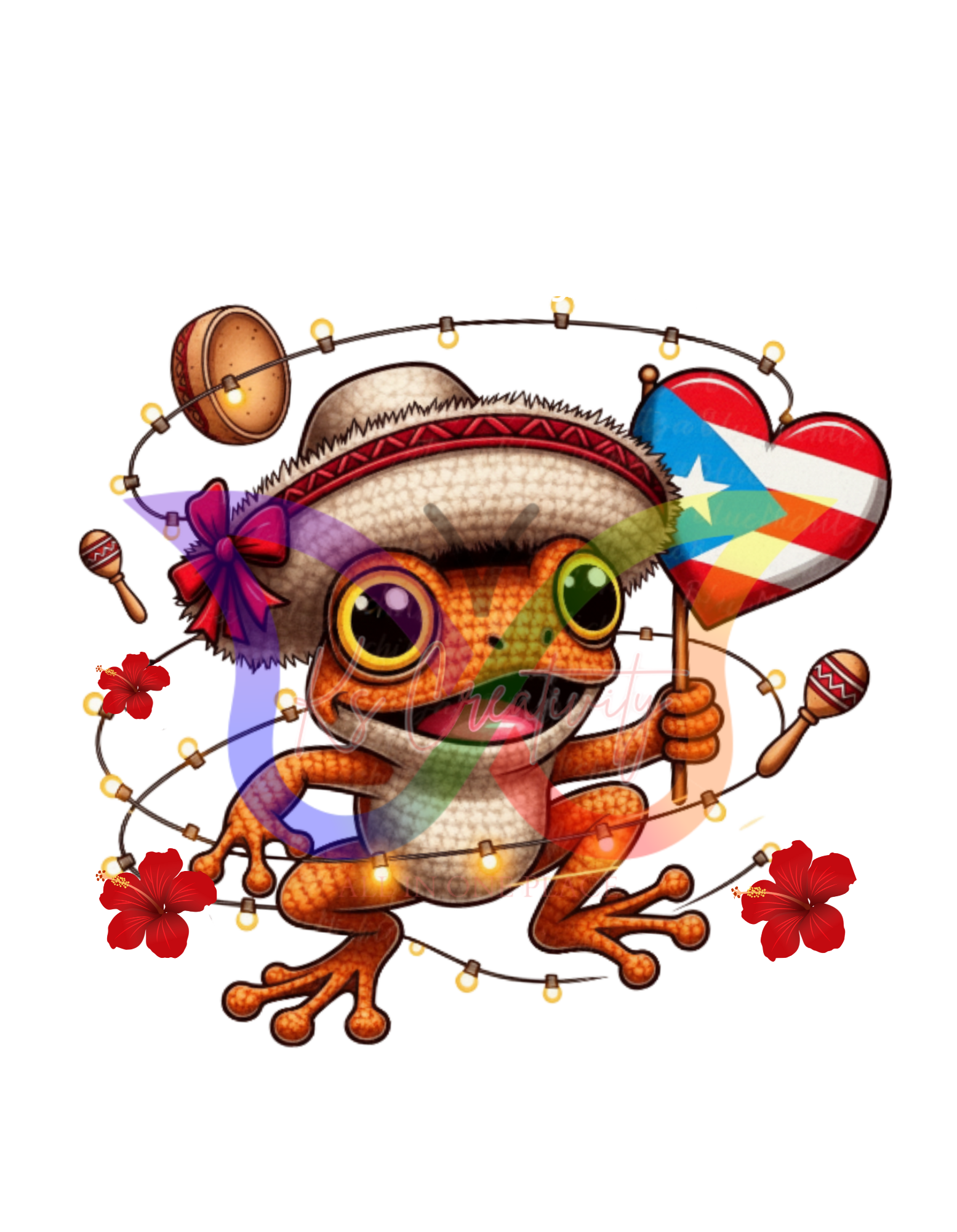 DTF Transfer Coqui Musical